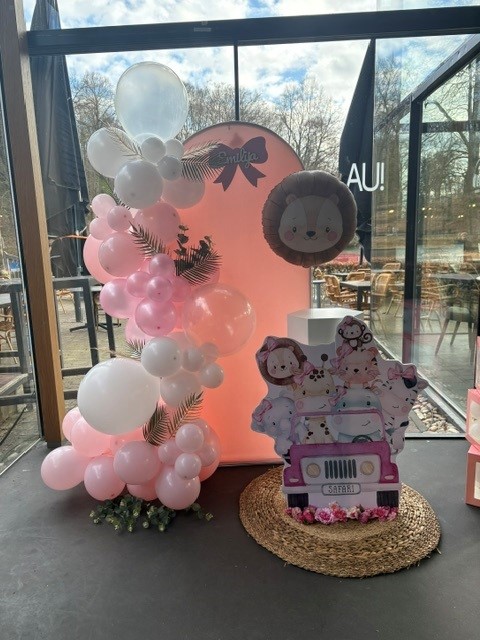 Ballonnenboog als backdrop